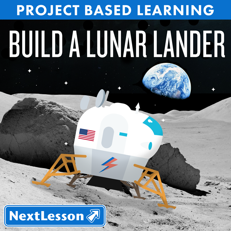 NextLesson Covers - Build a Lunar Lander